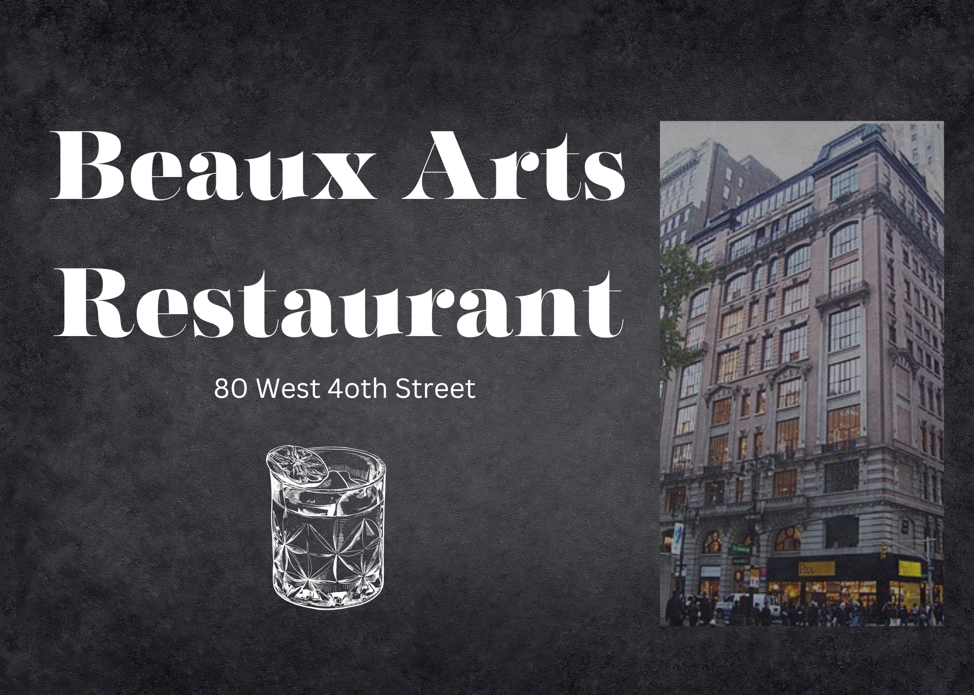 Read more about the article Beaux Arts Restaurant
