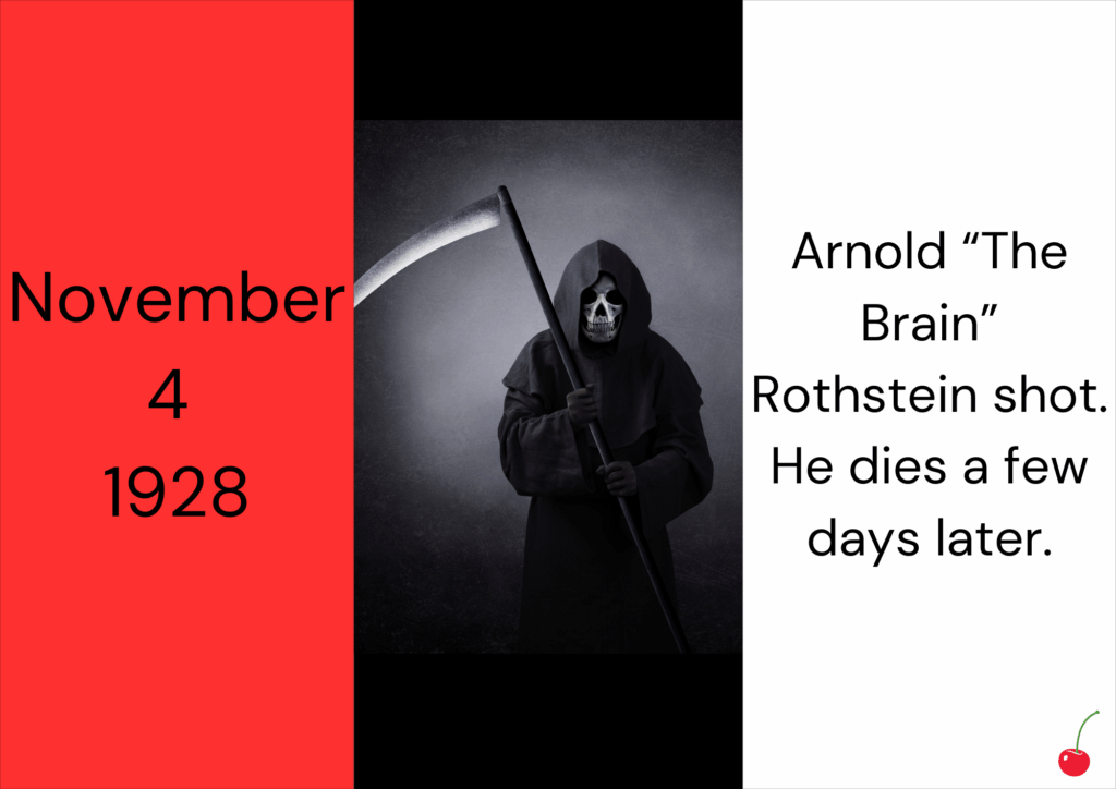 Arnold Rothstein shot