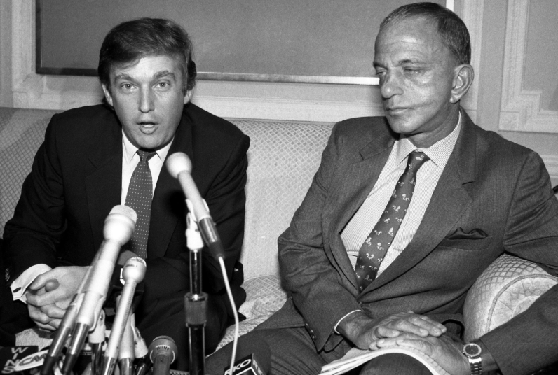 Roy Cohn and Donald Trump