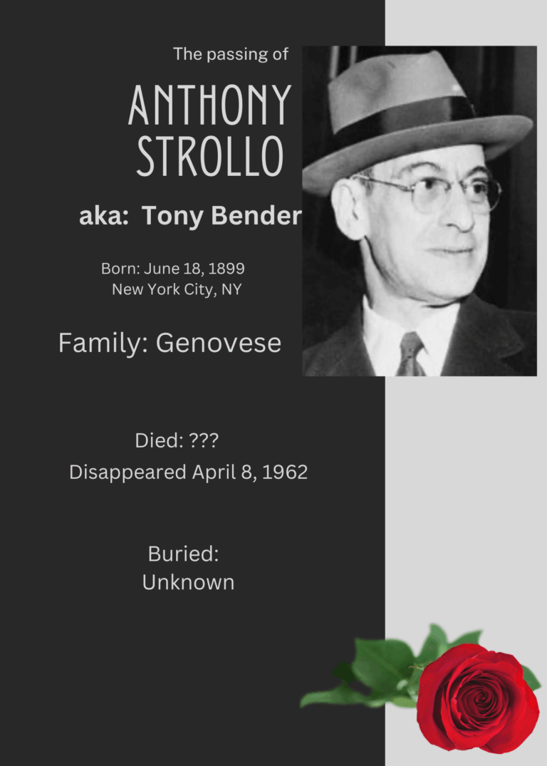 Anthony Strollo / Tony Bender
