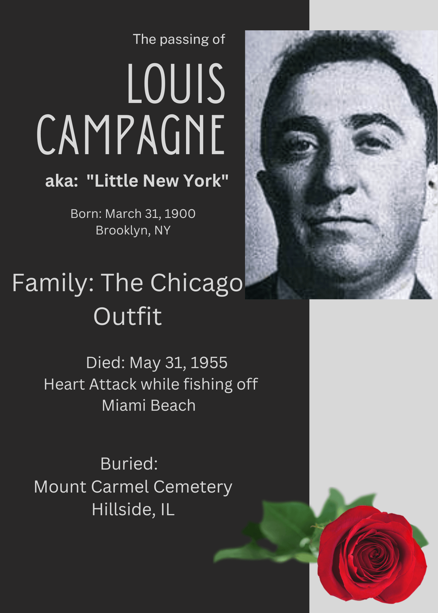 Louis “Little New York” Campagna: Chicago’s Quiet Executioner