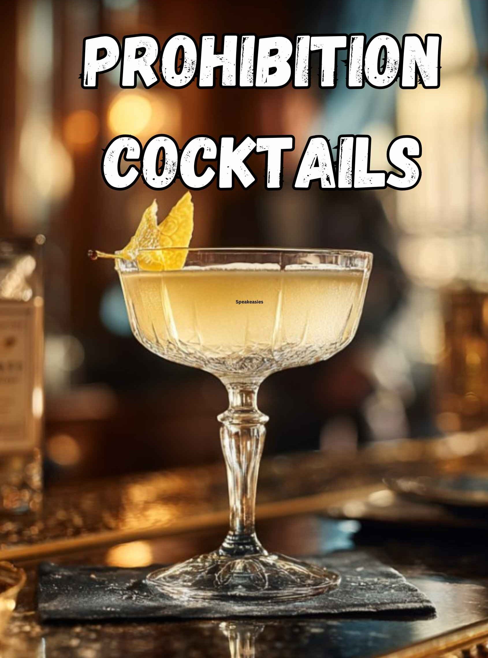 Prohibition Cocktails