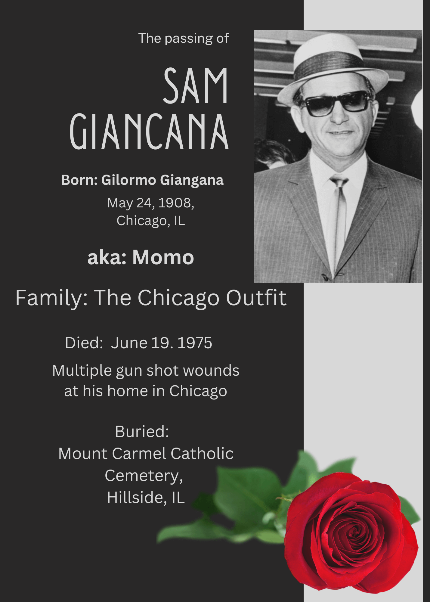 Sam “Momo” Giancana: The Smiling Devil of Chicago
