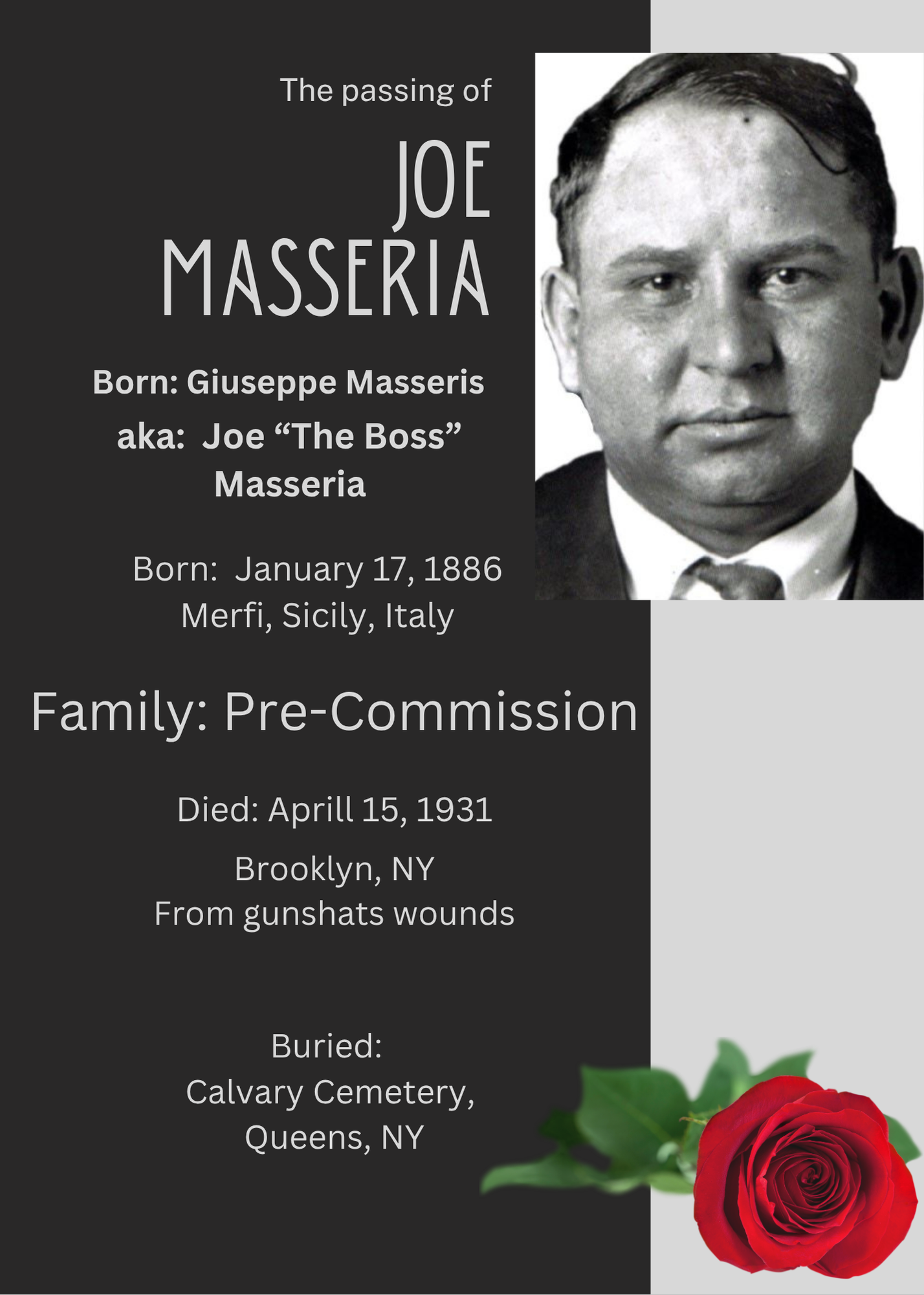 Joe "The Boss" Masseria